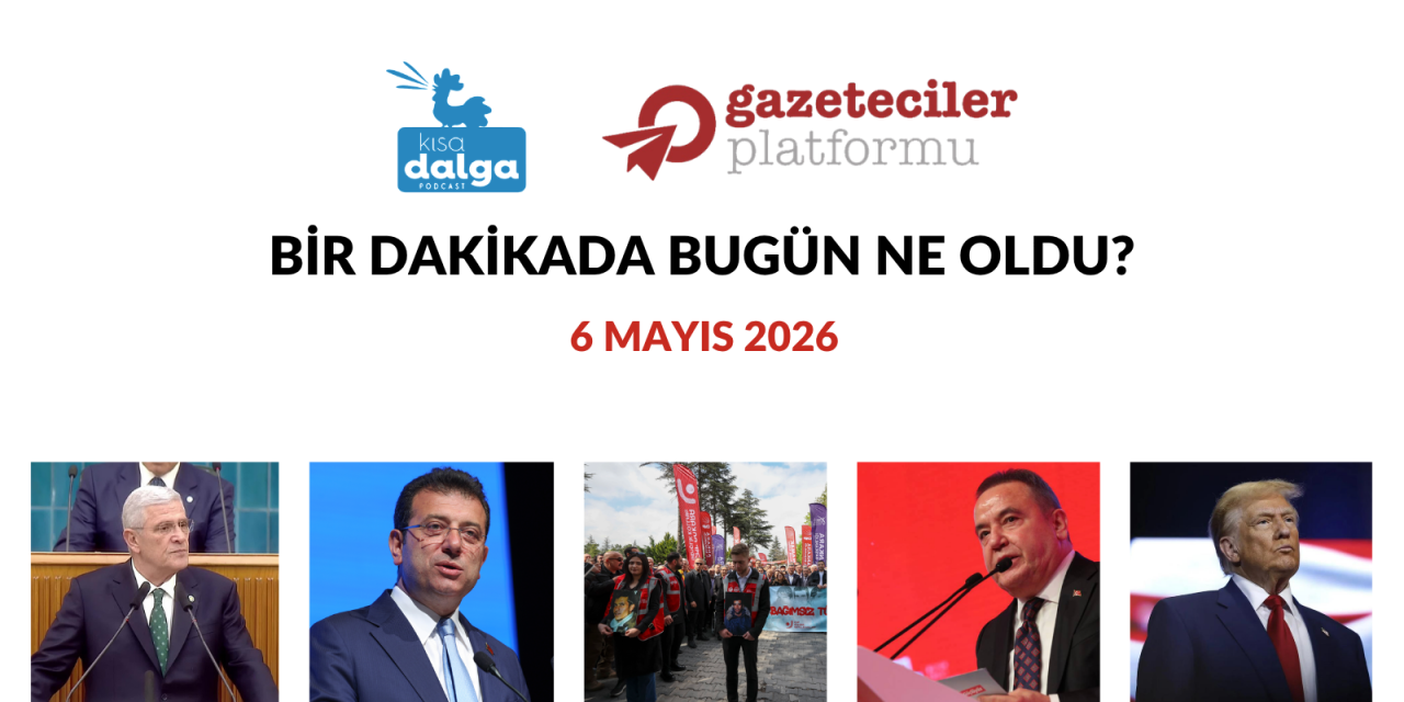 Bir dakikada bugün ne oldu?