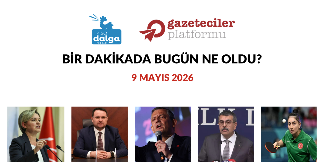 Bir dakikada bugün ne oldu?
