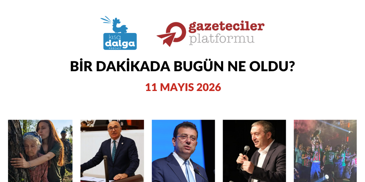 Bir dakikada bugün ne oldu?