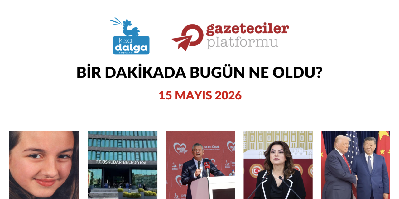 Bir dakikada bugün ne oldu?