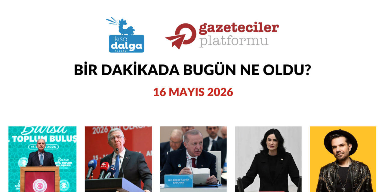 Bir dakikada bugün ne oldu?