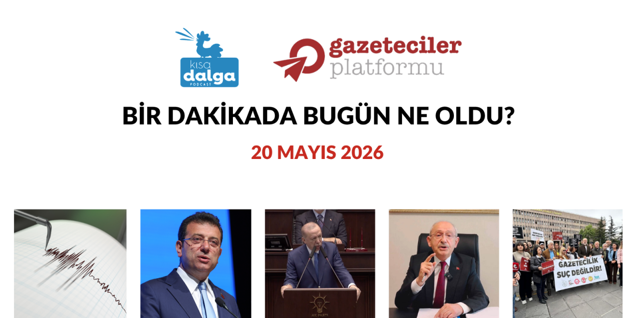 Bir dakikada bugün ne oldu?