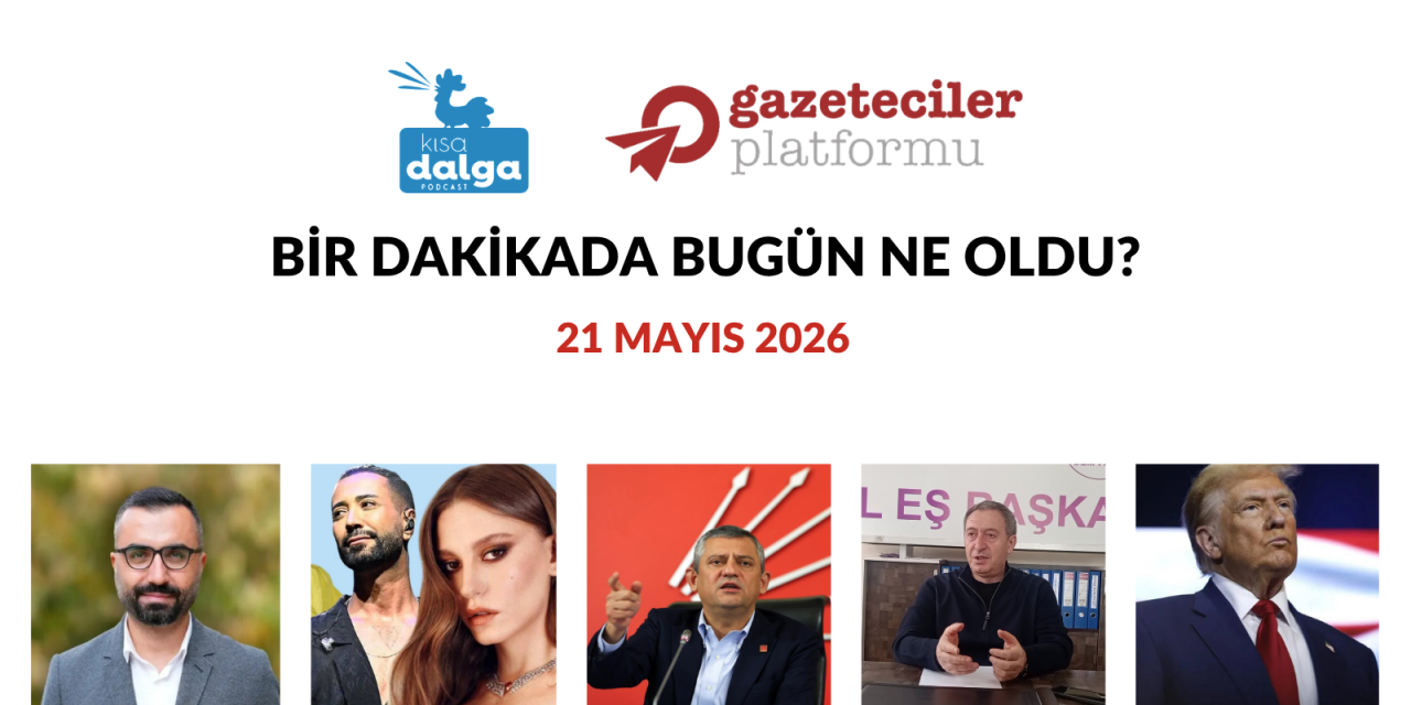Bir dakikada bugün ne oldu?