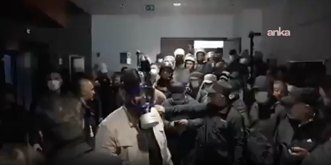 CHP Genel Merkezi'ne polis müdahalesi sırasında 12. katta yaşananların görüntüleri çıktı