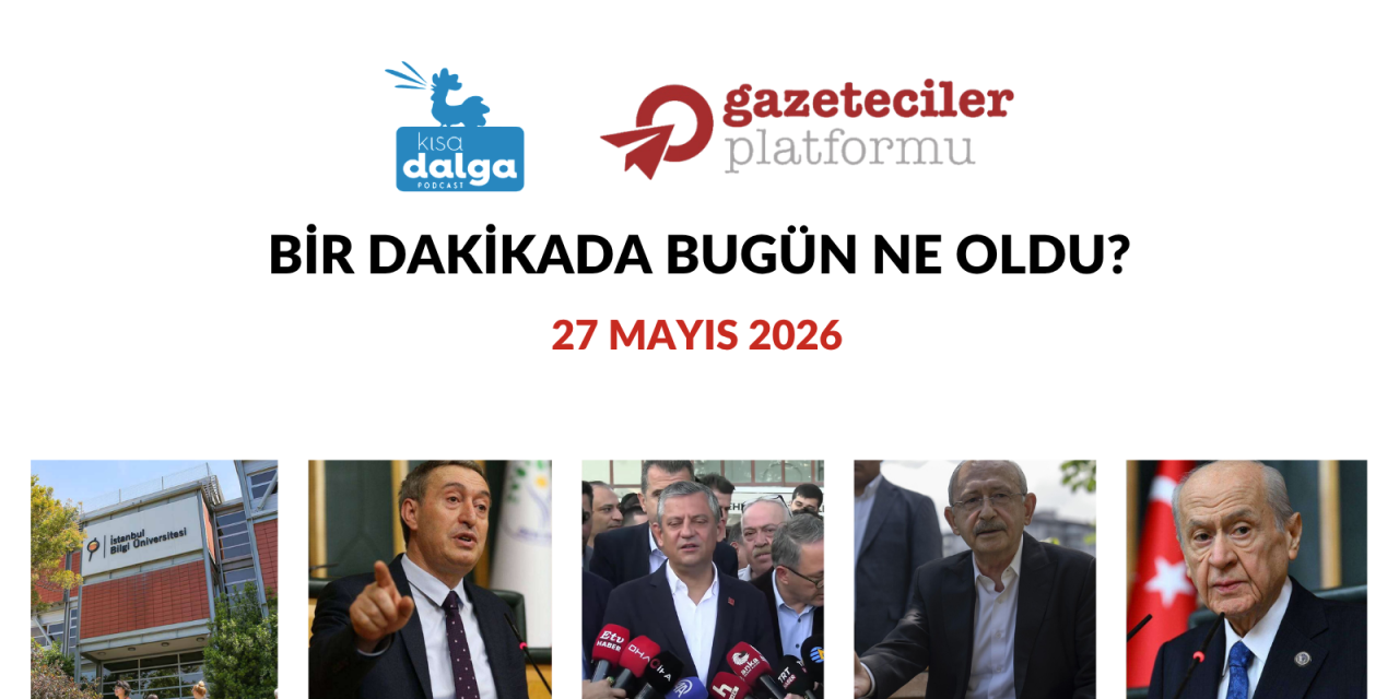 Bir dakikada bugün ne oldu?