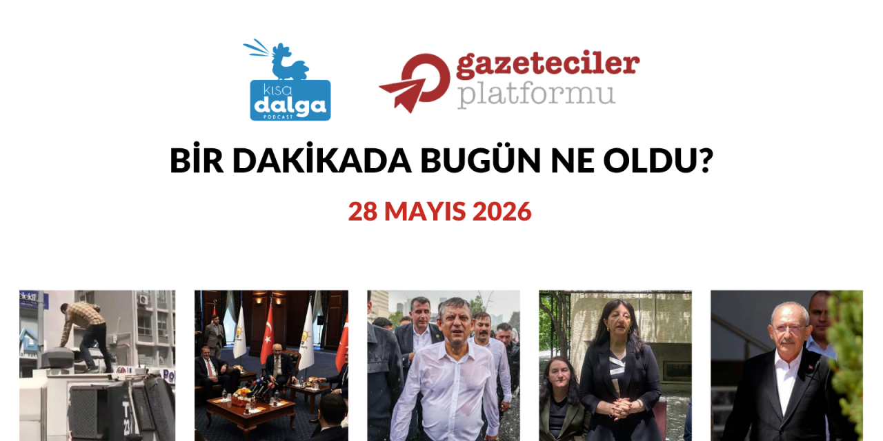 Bir dakikada bugün ne oldu?