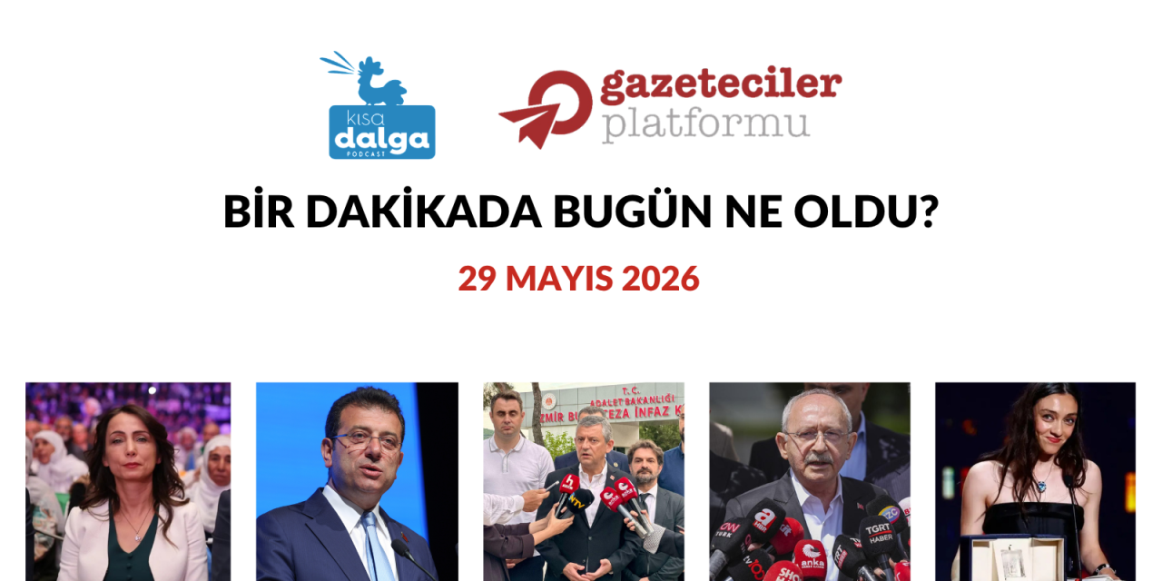 Bir dakikada bugün ne oldu?