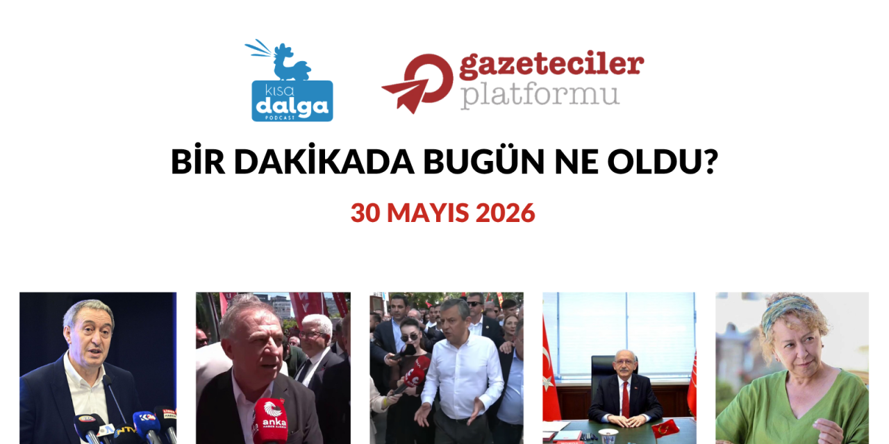 Bir dakikada bugün ne oldu?