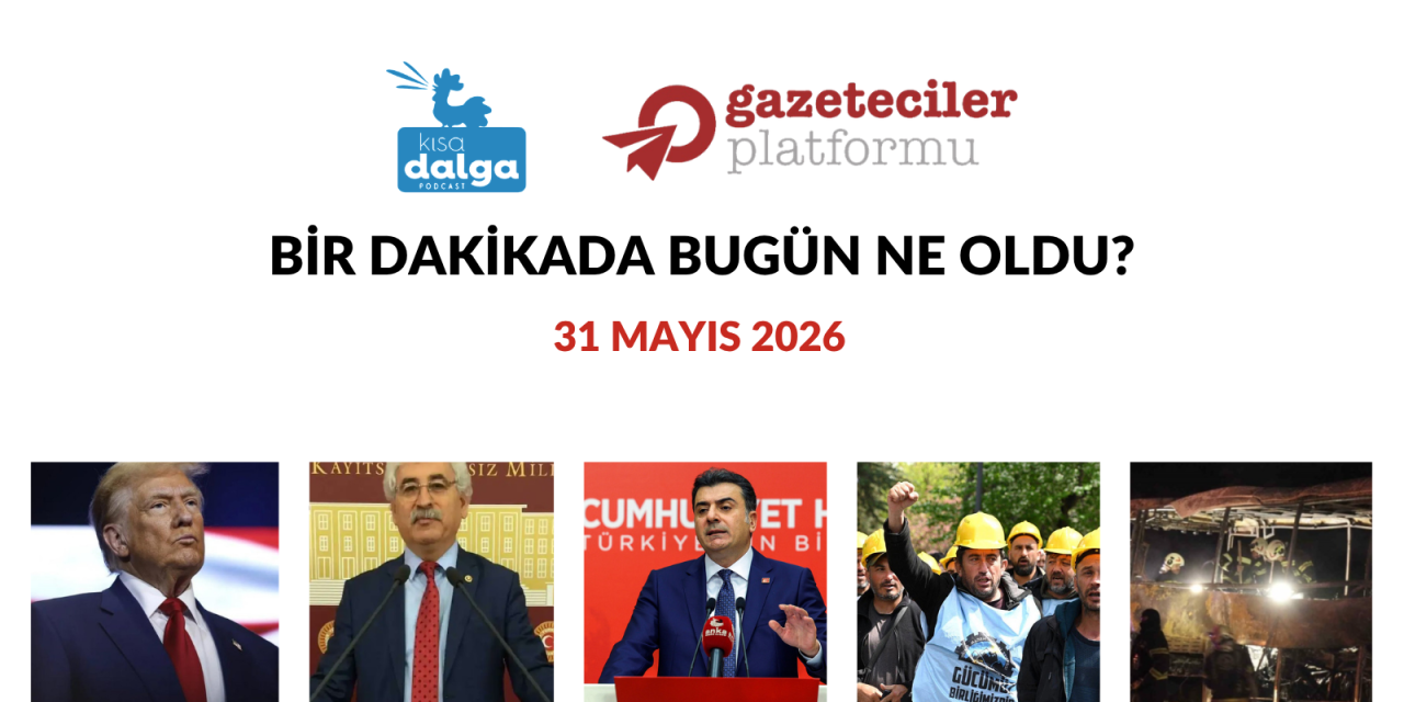 Bir dakikada bugün ne oldu?
