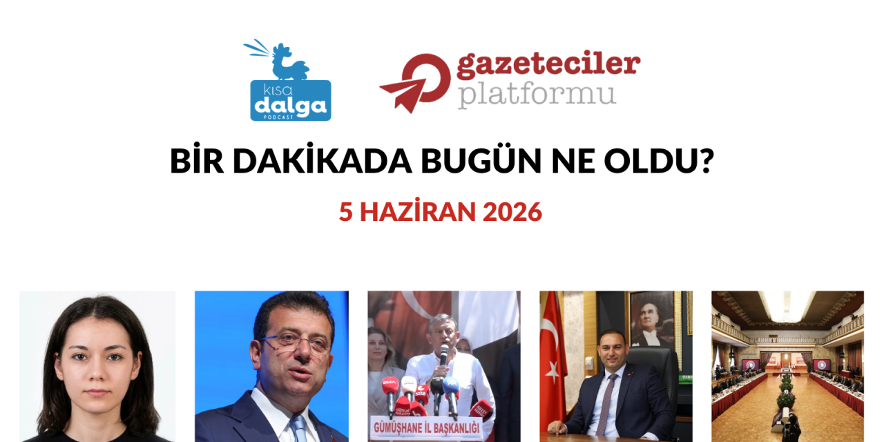 Bir dakikada bugün ne oldu?