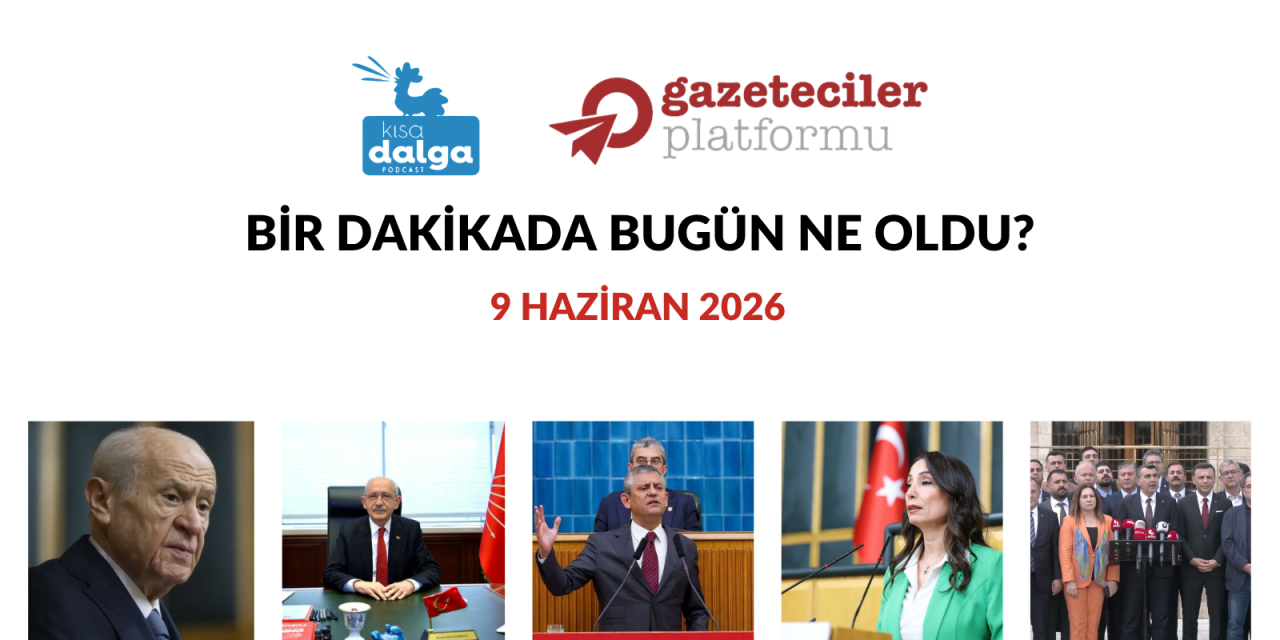 Bir dakikada bugün ne oldu?