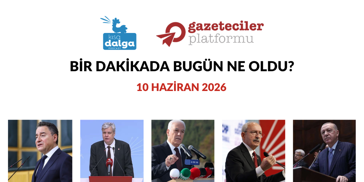 Bir dakikada bugün ne oldu?