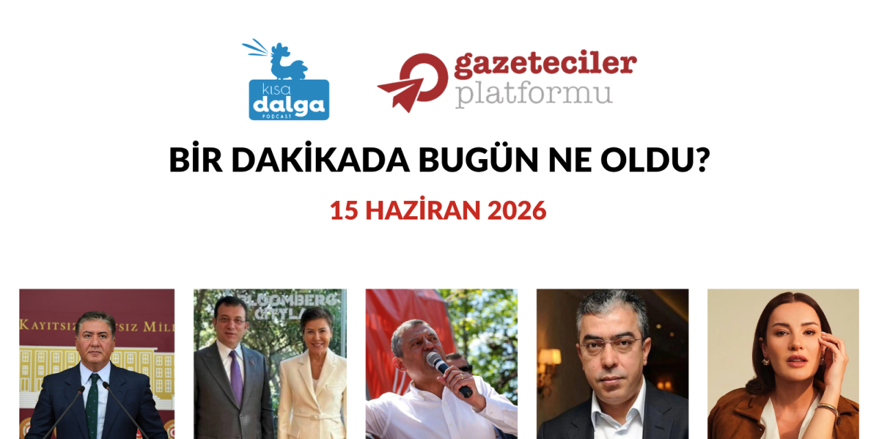 Bir dakikada bugün ne oldu?
