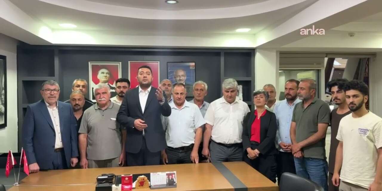CHP Malatya İl Başkanlığı'na atanan Satılmış, binaya gece yarısı girdi