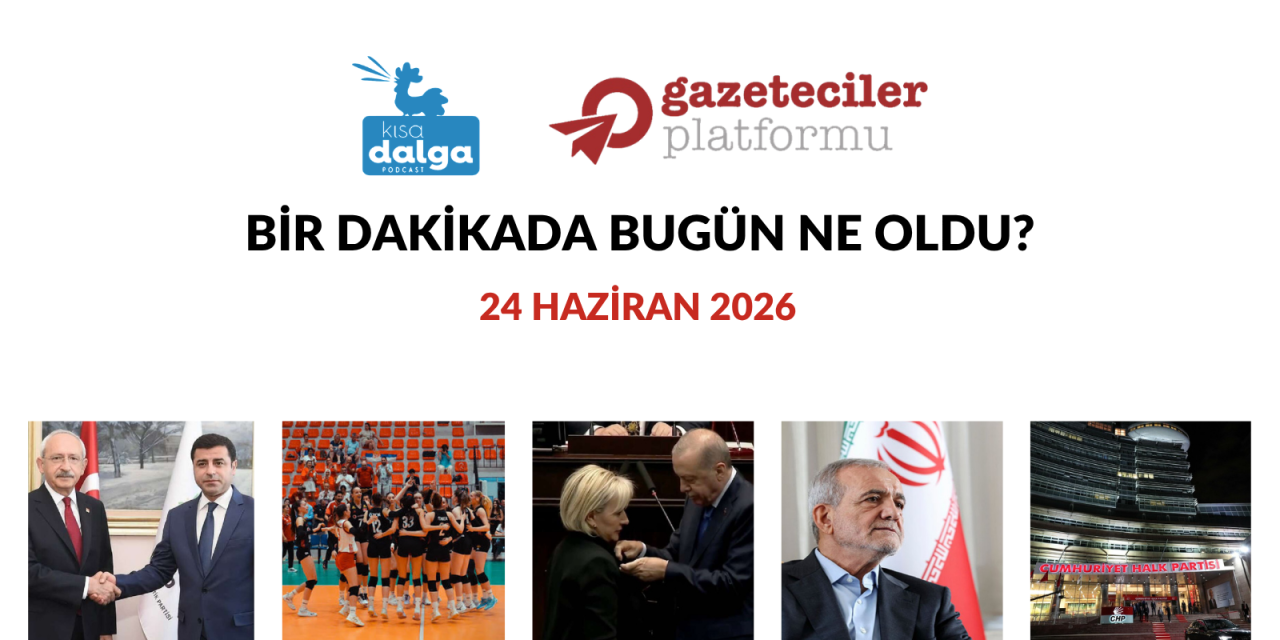 Bir dakikada bugün ne oldu?