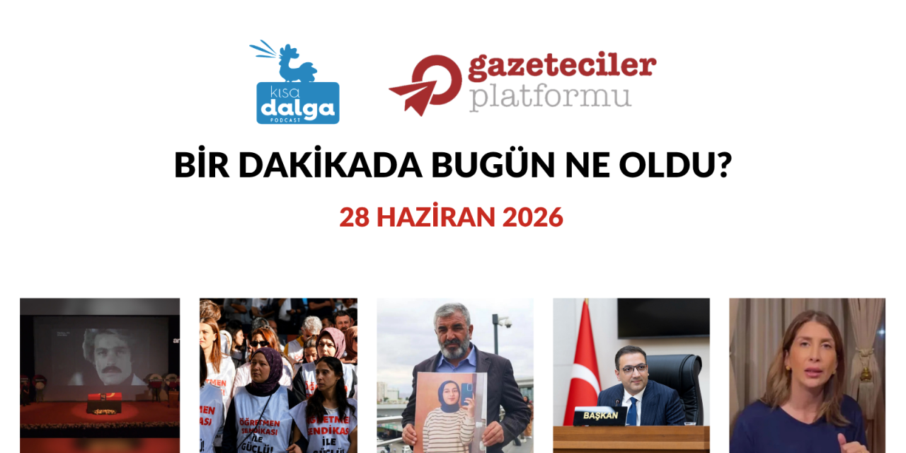 Bir dakikada bugün ne oldu?
