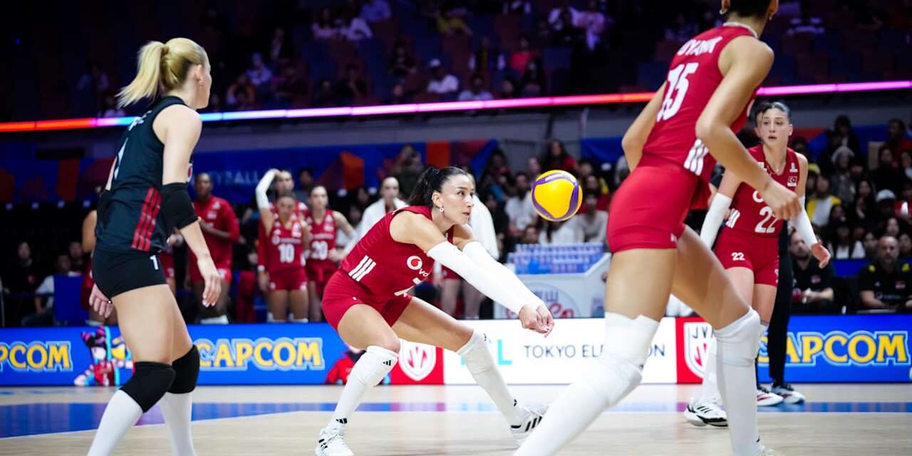A Milli Kadın Voleybol Takımı, VNL'de ABD'ye 3-2 mağlup oldu