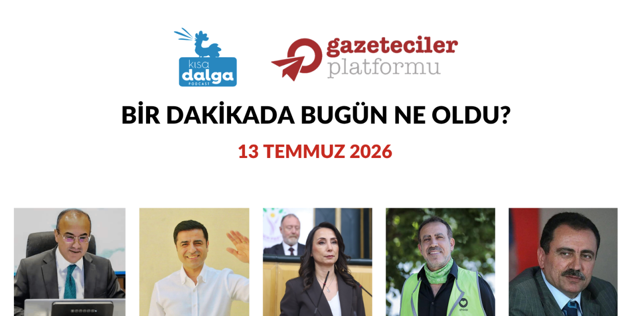 Bir dakikada bugün ne oldu?