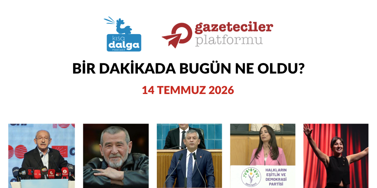 Bir dakikada bugün ne oldu?