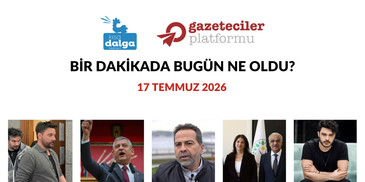 Bir dakikada bugün ne oldu?