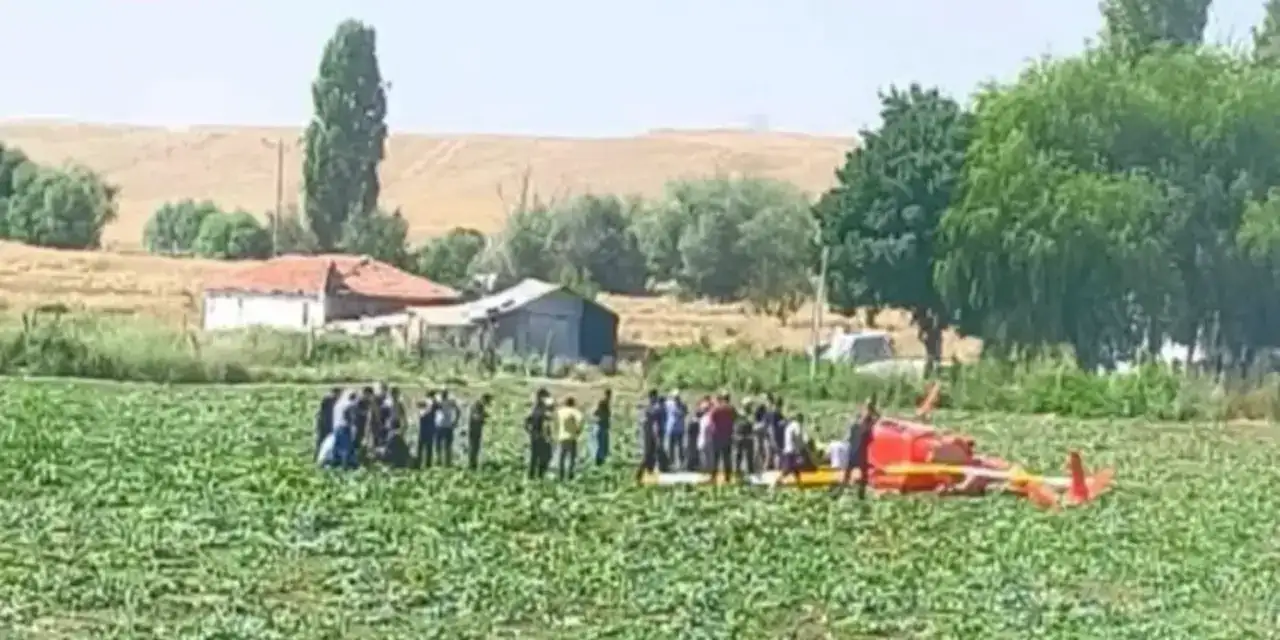 Ankara'da eğitim helikopteri düştü: Emekli pilot hayatını kaybetti