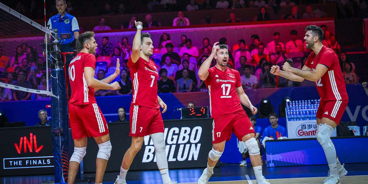 A Milli Erkek Voleybol Takımı, VNL'e çeyrek finalde veda etti
