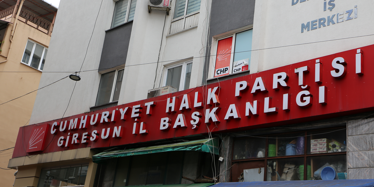 CHP Giresun İl Başkanlığı'na atama yapılmadı, binanın anahtarı Genel Merkez'e gönderildi