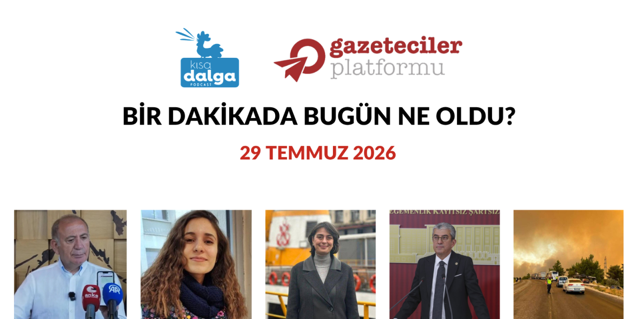 Bir dakikada bugün ne oldu?