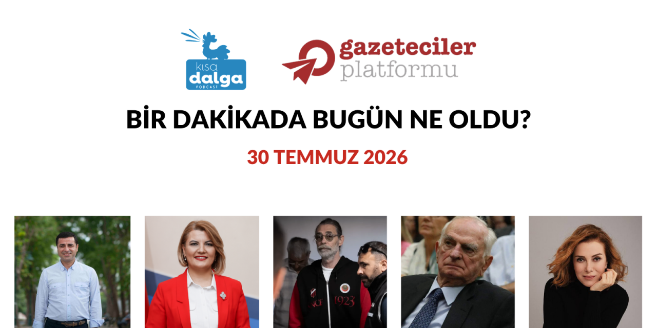 Bir dakikada bugün ne oldu?