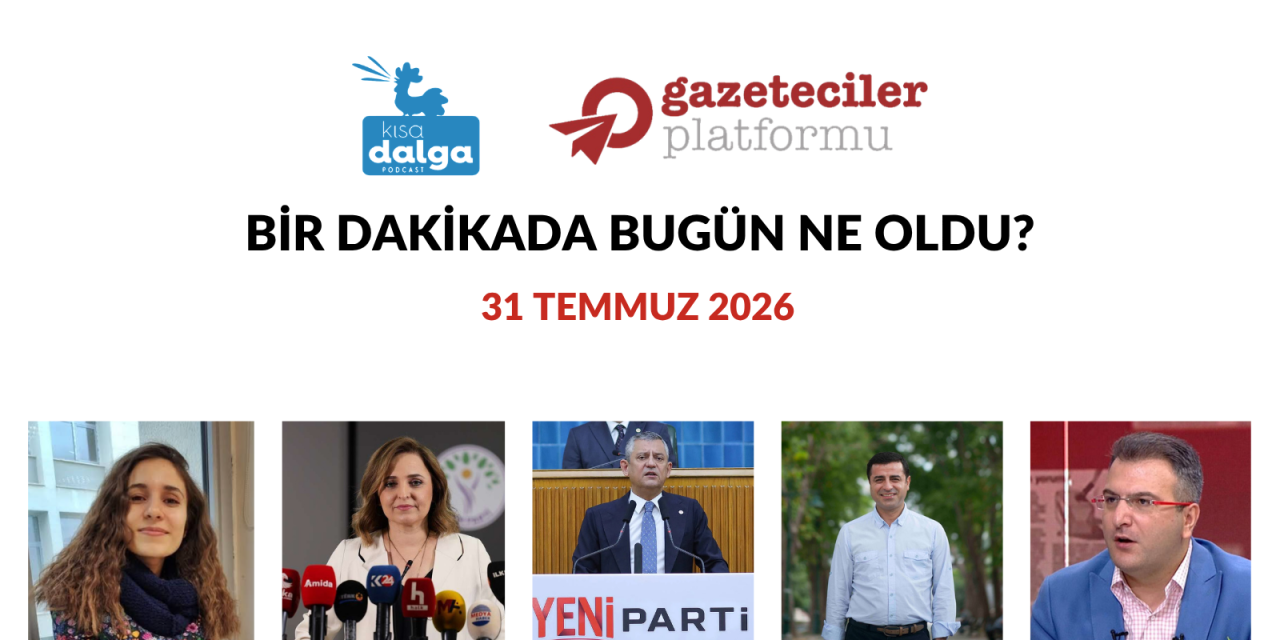Bir dakikada bugün ne oldu?