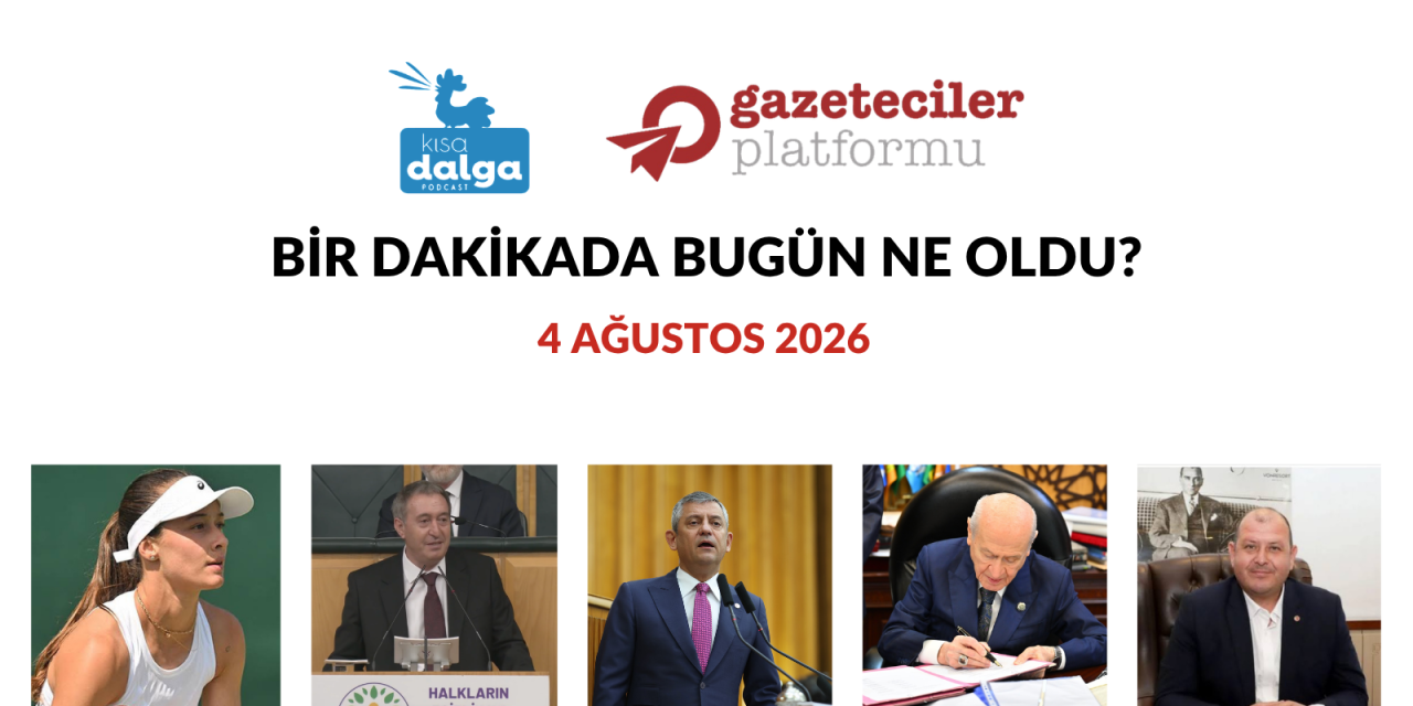 Bir dakikada bugün ne oldu?