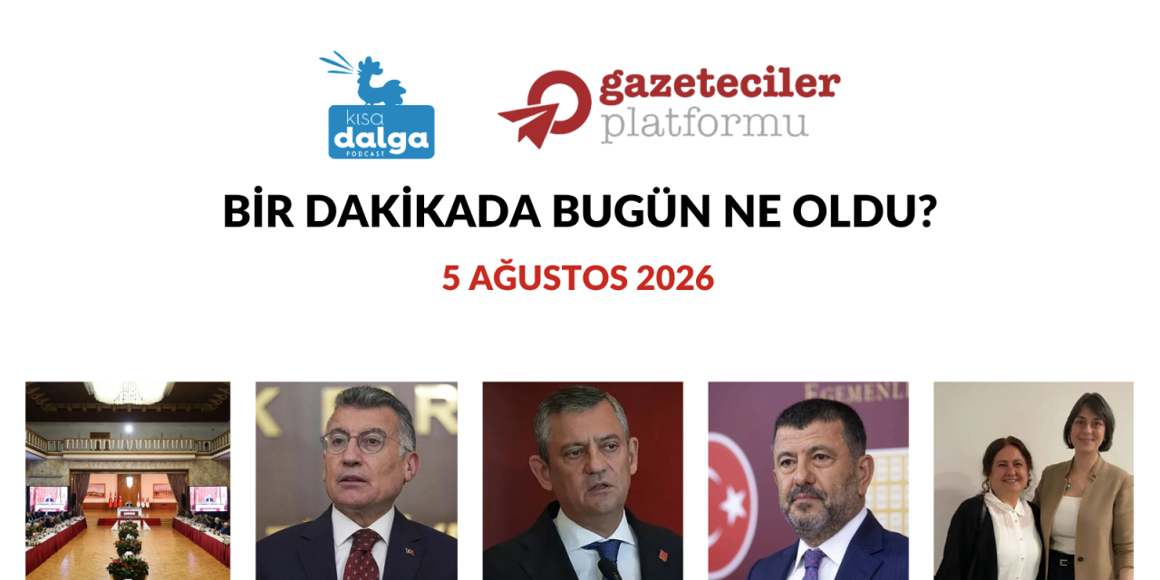 Bir dakikada bugün ne oldu?