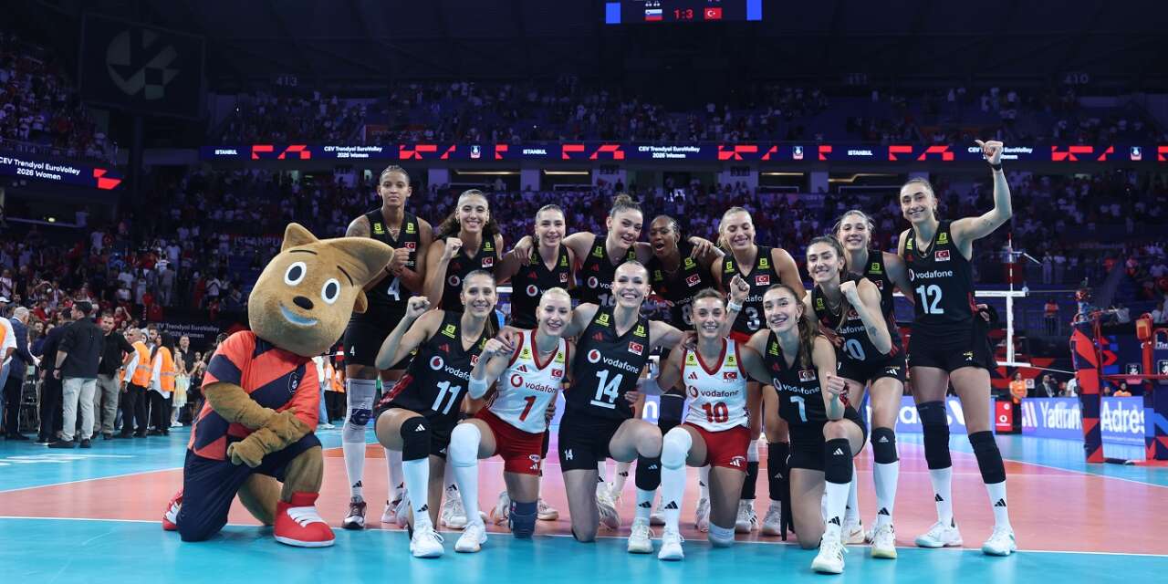 A Milli Kadın Voleybol Takımı, CEV Avrupa Şampiyonası'nda 2'de 2 yaptı