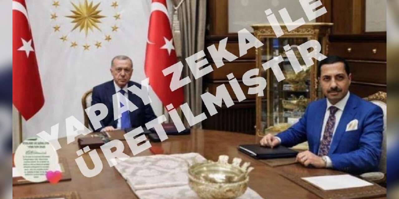 Kendini Erdoğan ve Gürlek'in yanına montajladı, gözaltına alındı