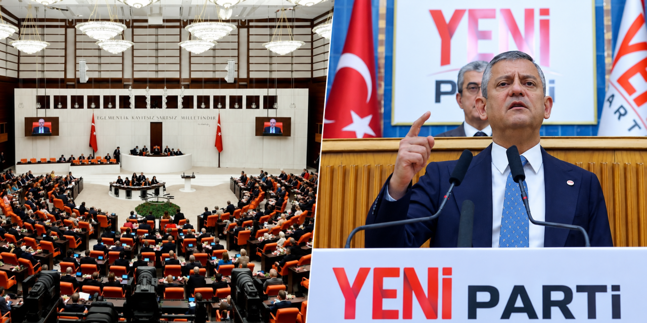 Yeni Parti, Genel Kurul Salonu’nu terk etti, Özgür Özel “Partimize darbe yapan birini dinlemeye harcayacak vaktimiz yok” dedi