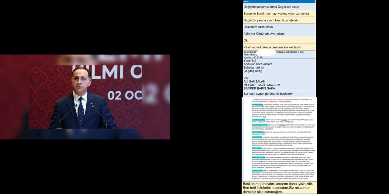 MHK Başkanı Ferhat Gündoğdu adliyeye sevk edildi: “Ya hakemliği bırak ya da adam ol” kaydı ve hakem seçimi yazışmaları