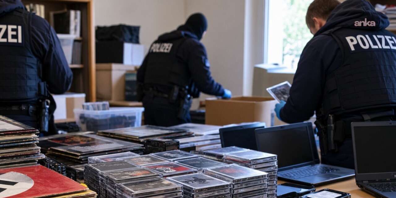 Almanya’da Nazi müziği operasyonu: 33 bin kayıt ele geçirildi