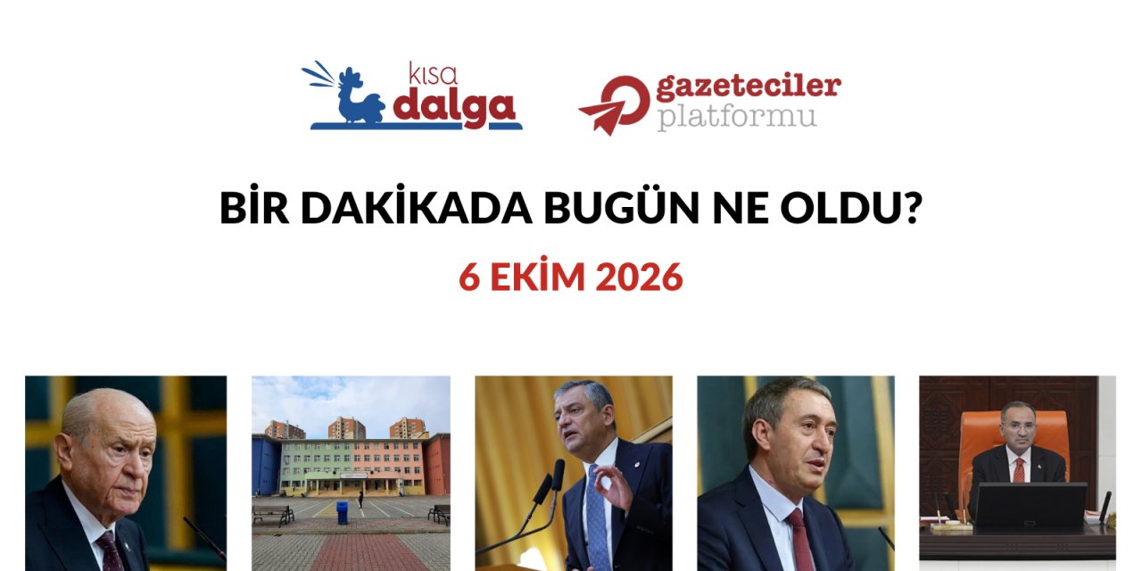 Bir dakikada bugün ne oldu?