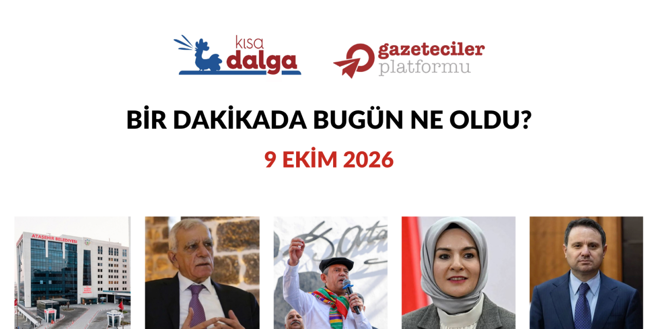 Bir dakikada bugün ne oldu?