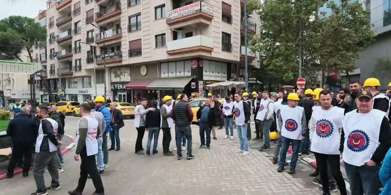 Soma’dan Ankara’ya yürüyen madencilere polis müdahalesi
