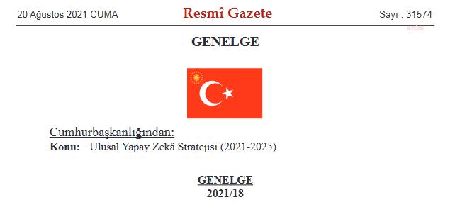 Erdoğan'dan "Ulusal Yapay Zeka Stratejisi" genelgesi