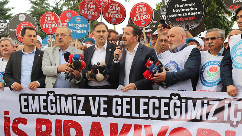 Üye sayısı yüzde 1'i aşmayan sendikaların üyelerine toplu sözleşme ikramiyesi yok
