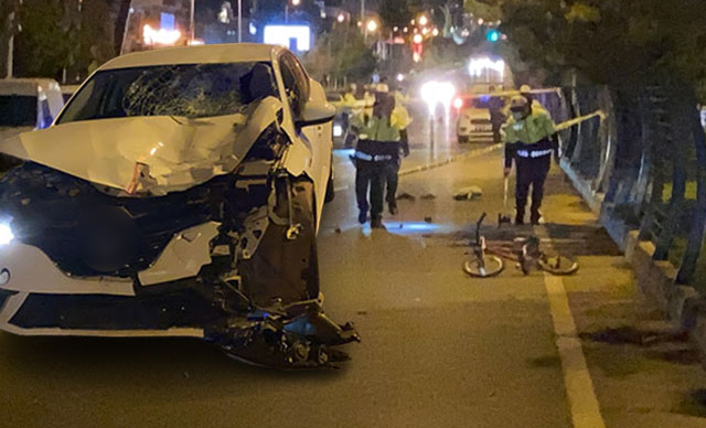 Yola çıkan çocuğu kurtarmaya çalışanlara araba çarptı: 2 ölü