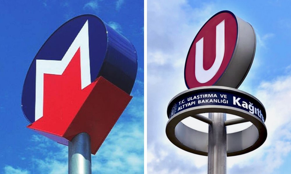 Bakan, "Metro'nun simgesi "U" oldu" dedi, İBB yanıt verdi: "M olarak kalacak"