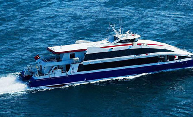 Olumsuz hava koşulları nedeniyle deniz otobüsü seferleri iptal edildi