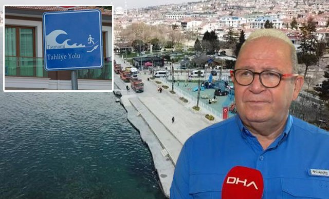 İBB'den İstanbul sokaklarına "Tsunami tahliye yolu" tabelaları