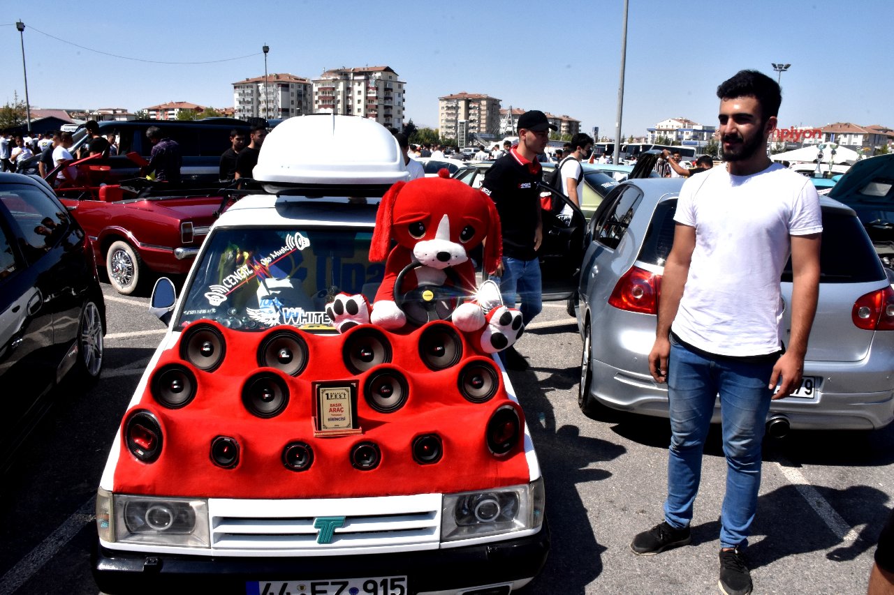 Malatya'da 'Modifiyeli Araç Festivali'