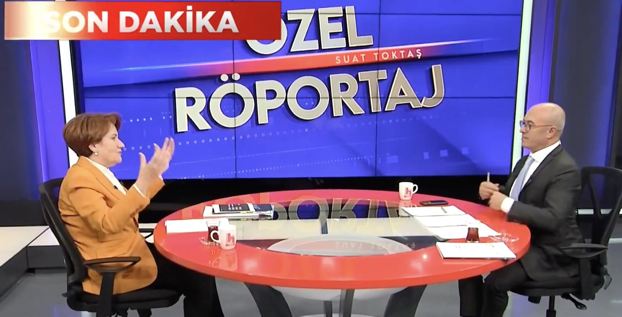 Akşener, "Cumhurbaşkanlığına değil Başbakanlığa adayım" dedi, Kürt sorunu tartışmasında Kılıçdaroğlu'na destek verdi