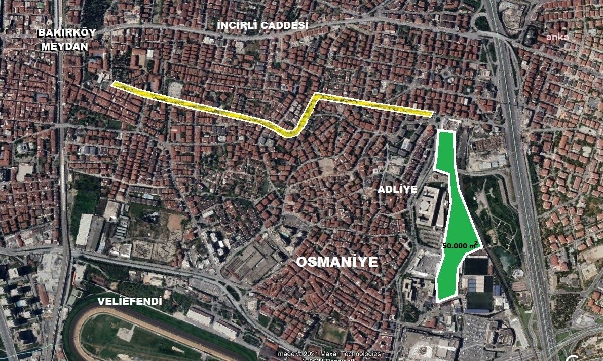 İstanbul'un en büyük pazarı olan Bakırköy Semt Pazarı geçici olarak taşındı