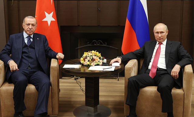 Putin-Erdoğan bir araya geldi: "Suriye'nin durumu Türkiye ve Rusya ilişkilerine bağlı"
